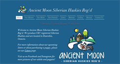 Desktop Screenshot of ancientmoon.ca